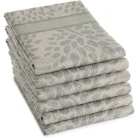 DDDDD Theedoek Trees Taupe 60 x 65 cm (6-Delig)