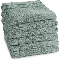 DDDDD Keukendoek Trees Green 50 x 55 cm (6-Delig)