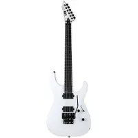 LTD Guitars Deluxe M-1000 Snow White met Fishman Fluence Modern elementen en Floyd Rose 1000SE