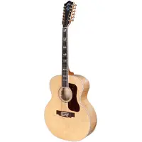 Guild F-512E Maple Blonde elektrisch-akoestische 12-snarige westerngitaar met koffer