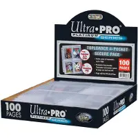 Ultra pro Secure Platinum Page For Toploaders Album Pages For Cards Transparant Kinderen