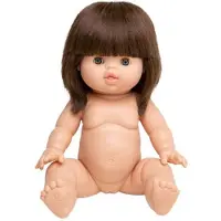 Minikane babypop met slaapoogjes chloé - 34 cm