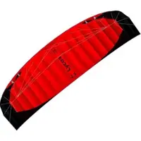 Spiderkites matrasvlieger Lycos 2.5 PS 250 cm nylon rood/zwart 2 delig