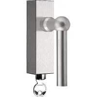 Formani FERROVIA FVL85-DKLOCK draaikiepgarnituur afsluitbaar - mat RVS