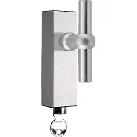 Formani FERROVIA FVT85-DKLOCK draaikiepgarnituur afsluitbaar - mat RVS