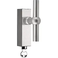 Formani FERROVIA FVT110-DKLOCK draaikiepgarnituur afsluitbaar - mat RVS