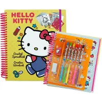 Toi-Toys Hello Kitty Knutselboek met stickers Hobbypakket