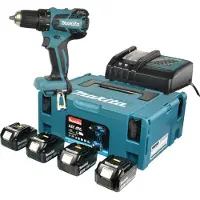 Makita DDF459RF4J accu schroef- en boormachine set (18 V, origineel)