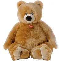 Trudi - Classic Teddybeer Ettore (XXL-25612) - Pluche knuffel - Ca. 80 cm (Maat XXL) - Geschikt voor jongens en meisjes - Bruin