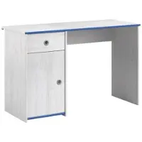 Parisot Bureau Smoozy 121cm - wit/roze of blauw