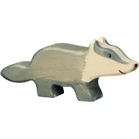Holztiger Badger Speelgoedfiguur