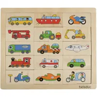 Beleduc Match &amp; Mix Transport Bordspel