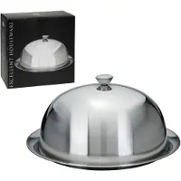 Excellent houseware Stolp Met Onderbord - RVS