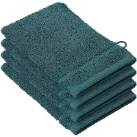 De Witte Lietaer Washandje Stephanie Lake Green (set van 4)