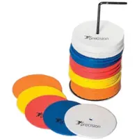 Precision Small Round Marker Discs 50 Units 50 Units Transparant,Veelkleurig 10 cm