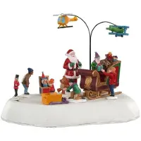 Lemax Jolly toys b/o 4.5v kerstfiguur