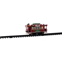 Lemax Jolly trolley trein b/o 4.5v kerstfiguur