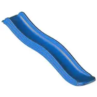 Intergard Glijbaan tuin blauw 175cm voor houten speeltoestellen