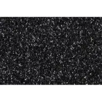 Hamat schoonloopmat Briljant zwart 60x80cm | Maat 60x80