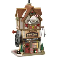 Lemax Caddington Village Kersthuisje The Coffee Bean Grinder (café) 13,5 X 10 X 21,5 Cm