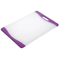 Colour Works Snijplank 36,5 X 25 X 2 Cm Polyetheen Wit/paars