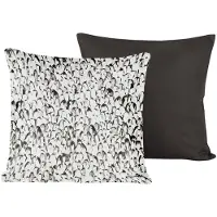 De Witte Lietaer Sierkussenhoes Waddle Dark Shadow 40 x 40 cm (Set van 2)