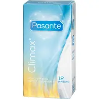 Pasante Climax Getextureerde Condooms 12 Eenheden
