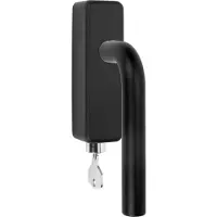 Formani Basics LB3-DKLOCK-O draaikiepgarnituur afsluitbaar - mat zwart
