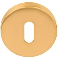Formani BASICS LBN50D sleutelplaatje 10mm dik PVD mat goud