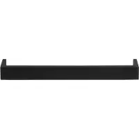 Formani Square LSQ70/224 meubelgreep - mat zwart