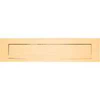Formani BASICS LB535 briefplaat buiten 330X80 PVD goud