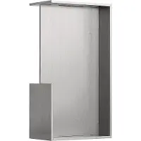 Formani Square LSQ160A/43 inbouwkom tbv deurdikte 43mm - mat RVS