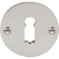 Formani TIMELESS MSN50 sleutelplaatje rond - mat nikkel