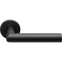 Formani Basics LB2L-22 EN1906/3 deurkruk geveerd op rozet - mat zwart