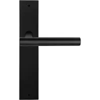 Formani Basics LB7-19P236SFC deurkruk ongeveerd op schild blind - mat zwart