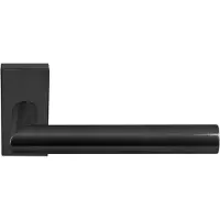 FMB Deurkruk Stoa | rechthoekig rozet | PVD Gunmetal