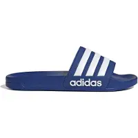 Adidas Muiltjes 'Adilette' navy / wit