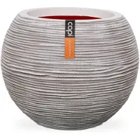 Capi Europe Vaas bol rib NL 62x48 ivoor