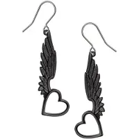 Alchemy - Passio Wings of Love (pair) Oorbellen - Zwart