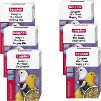 Beaphar 6x Zangmix Kanarie - vogelvoer - 150g