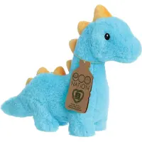 Aurora Knuffel Eco Nation Diplodocus Junior 20 Cm Pluche Blauw