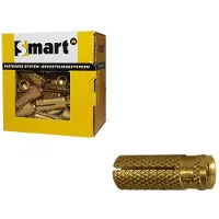 Pgb-Europe SMART | Messing plug SMART M10x33 | 25 st SM0MSPMS0100033E