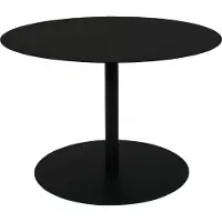 Zuiver Bijzettafel Snow Side Table Round M Black