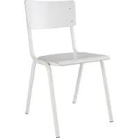 Zuiver Stoel Back To School HPL Chair White