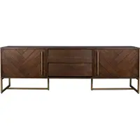 Dutchbone TV Meubel Class Low Gold Brown