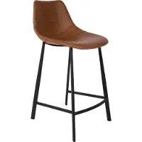 Dutchbone Barkruk Franky Brown - 65 cm