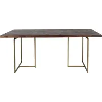 Dutchbone Tafel Class Brown - 180 x 90 cm