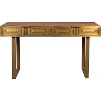 Dutchbone Consoletafel Volan Gold