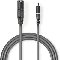 Nedis XLR audiokabel -