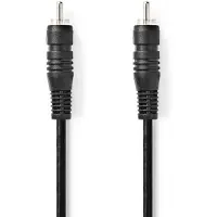 Nedis Digitale Audiokabel | RCA Male - RCA Male | 2,0 m | Zwart Nedis